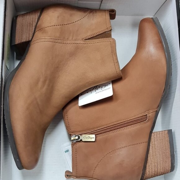 Aqua College Womens Isla Closed Toe Ankle Fashion Boots - Picture 3 of 5